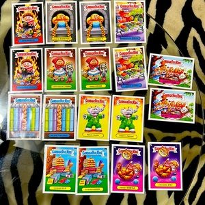Garbage pail kids cards